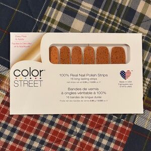 Color Street pumpkin spice Nail Strips